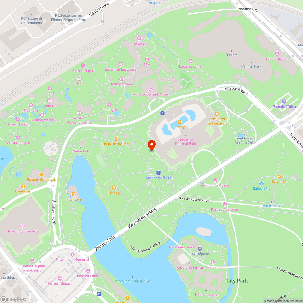 Hiányos járdaszakasz bejelentés helye