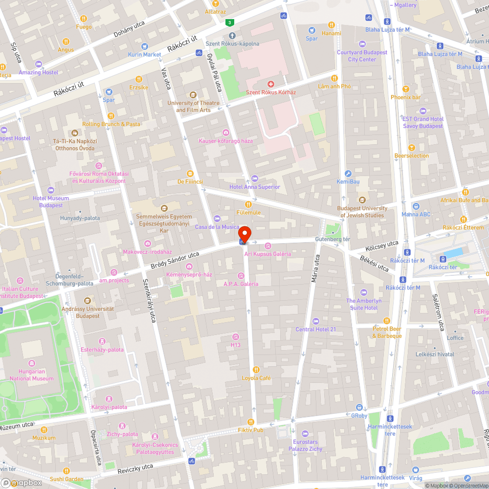 Hiányzó pollerek bejelentés helye