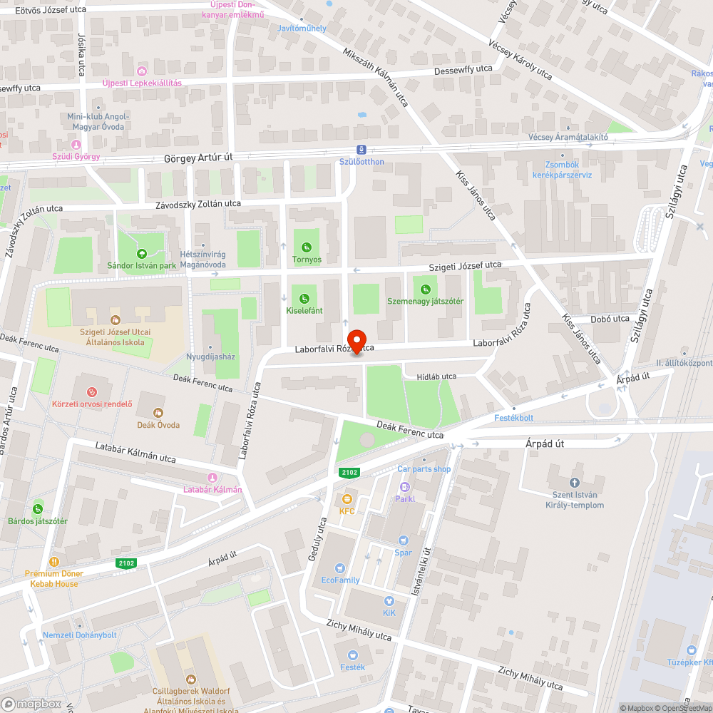 Llejárt műszaki, forgalomból ideiglenesen kivonva bejelentés helye