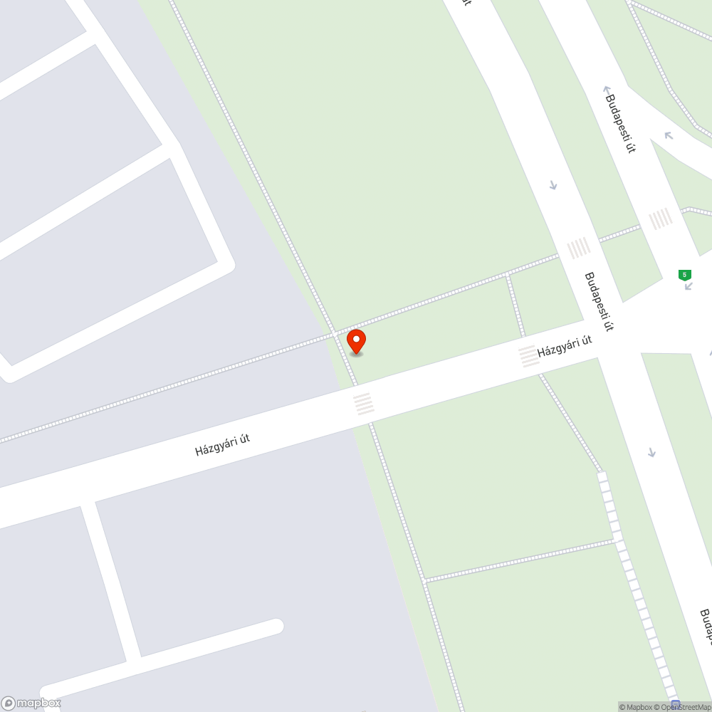 Elöregedett, kiemelkedő aknafedélpáros bejelentés helye