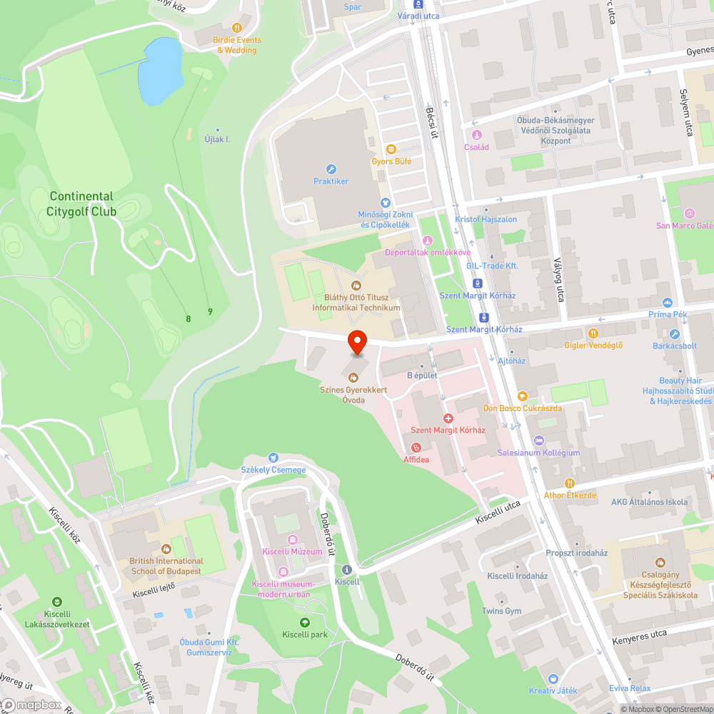 III. ker. Leomlott iskola kerítés bejelentés helye