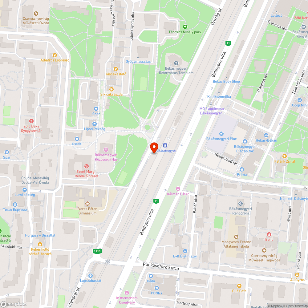 Éjjel nappal égnek a lámpák bejelentés helye