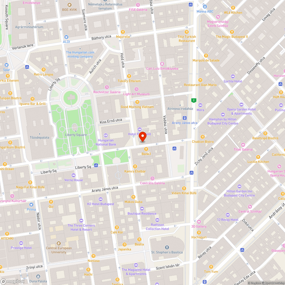 Lezárt járda bejelentés helye