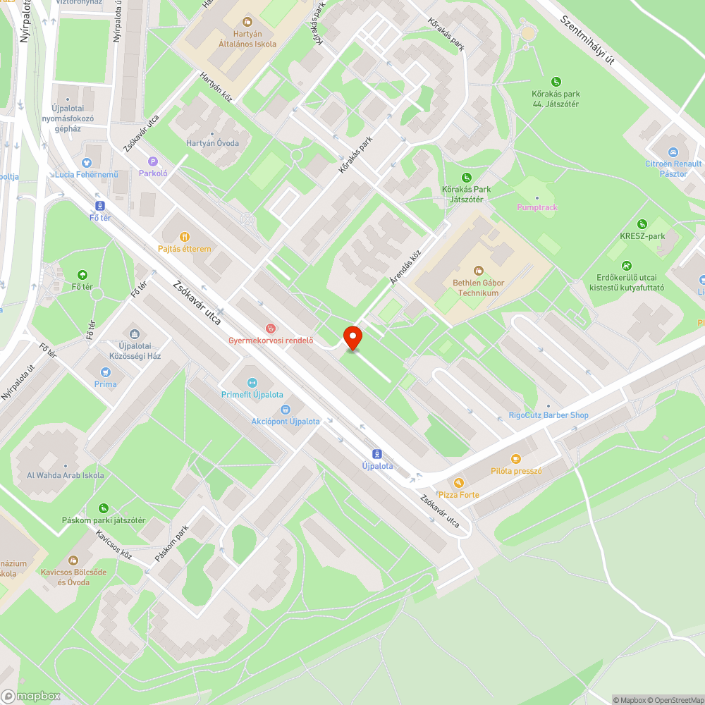 Elhagyott Fiat bejelentés helye