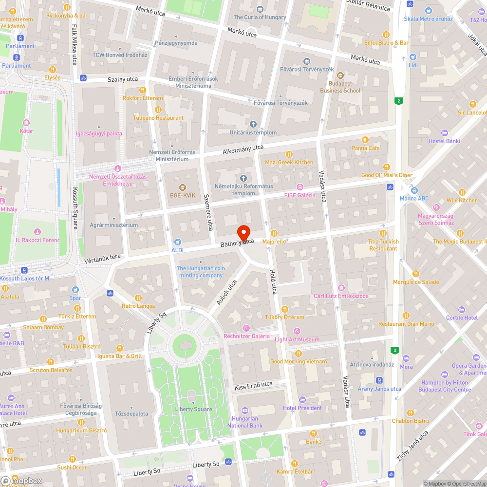 A szemetes és körülötte szemét bejelentés helye