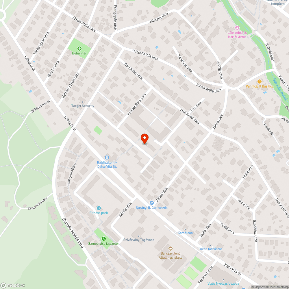 Bűz bejelentés helye