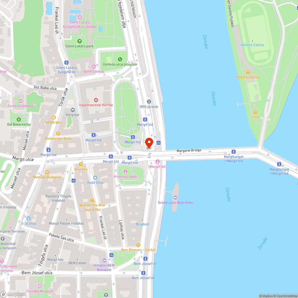 Kerékpárút felfestése bejelentés helye