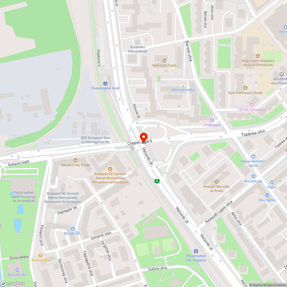 ottfelejtett kellékek? bejelentés helye