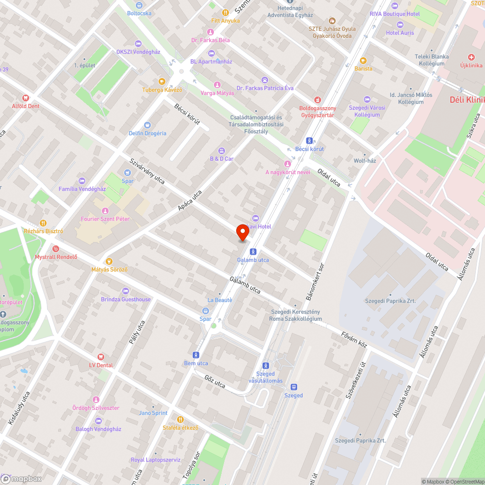 Mélyedés a járdán bejelentés helye