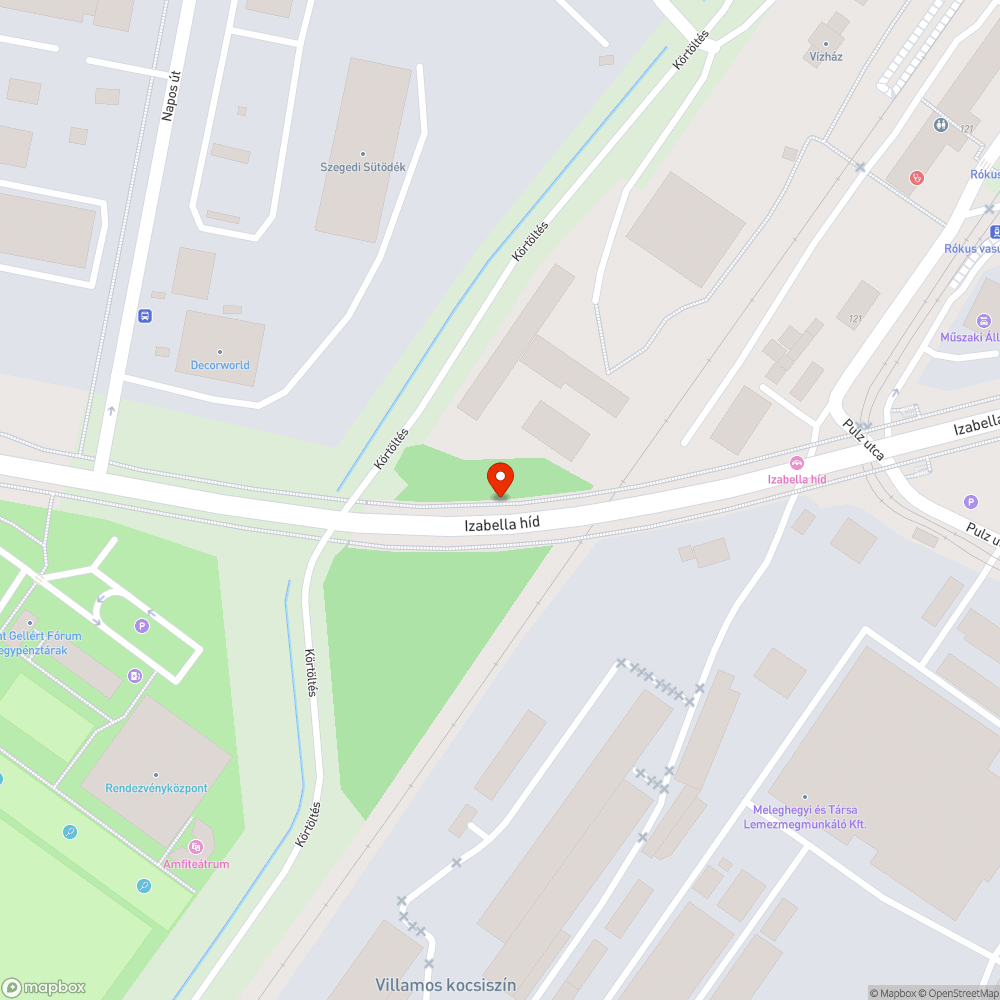 Eldugult csatornalefolyó bejelentés helye