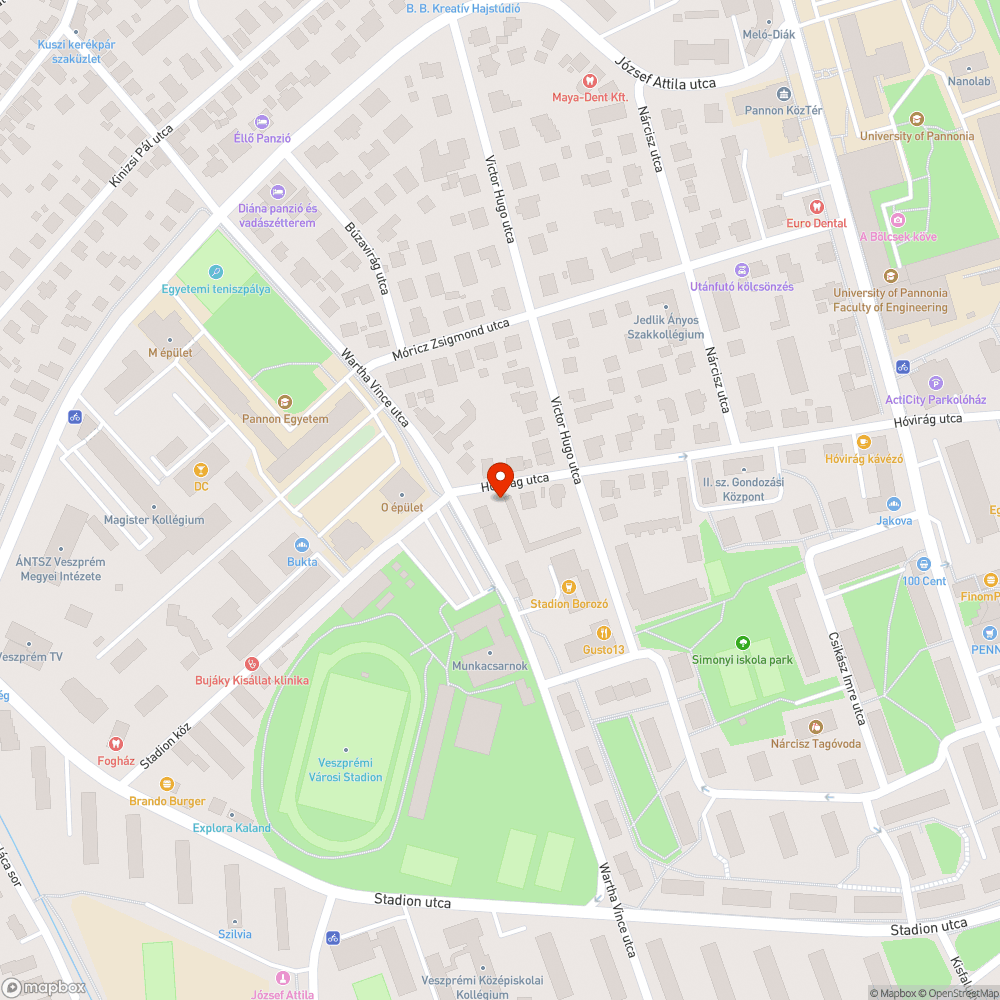 Elhagyott autó Veszprémben bejelentés helye