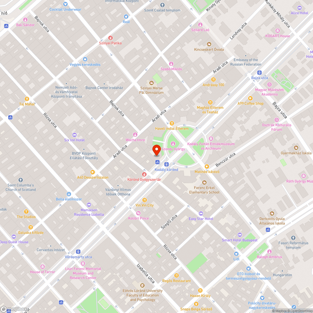 MOLbubi parkoló bejelentés helye