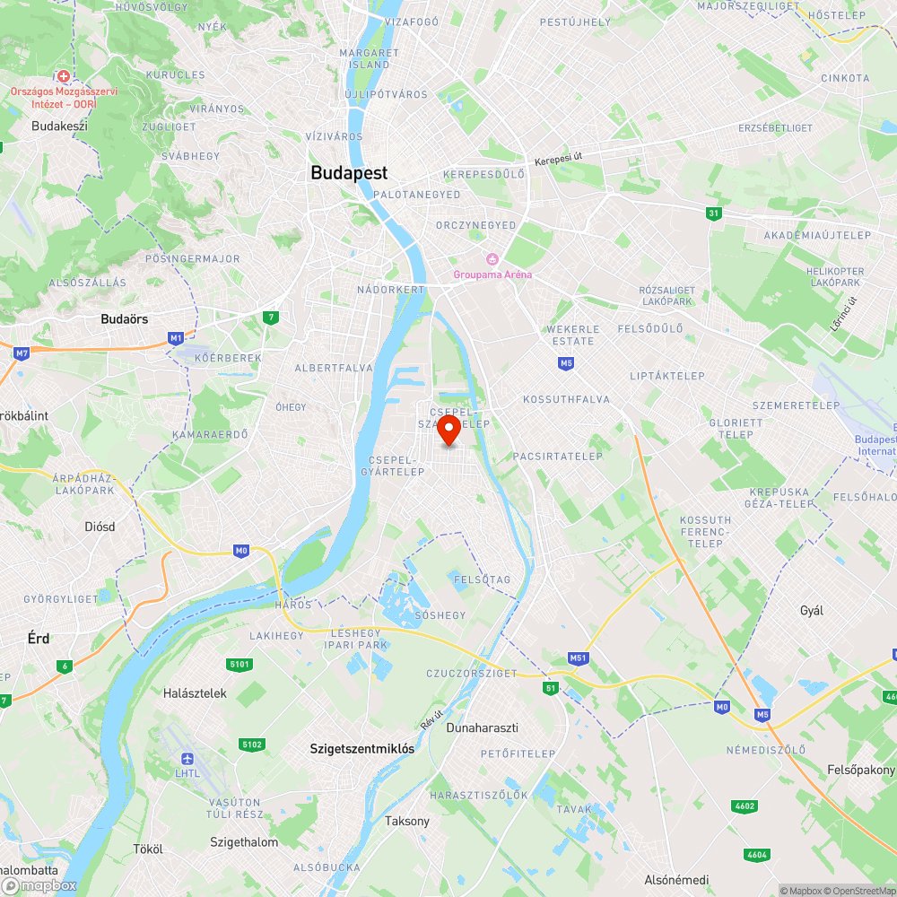 Téves tábla kihelyezés Csepelen bejelentés helye