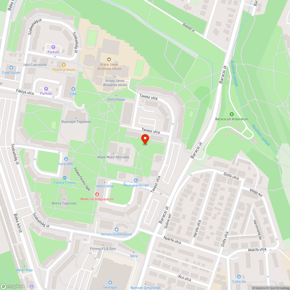 nyitott oszlopajtó bejelentés helye