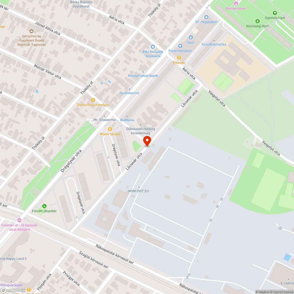 Elhagyott Fiat bejelentés helye