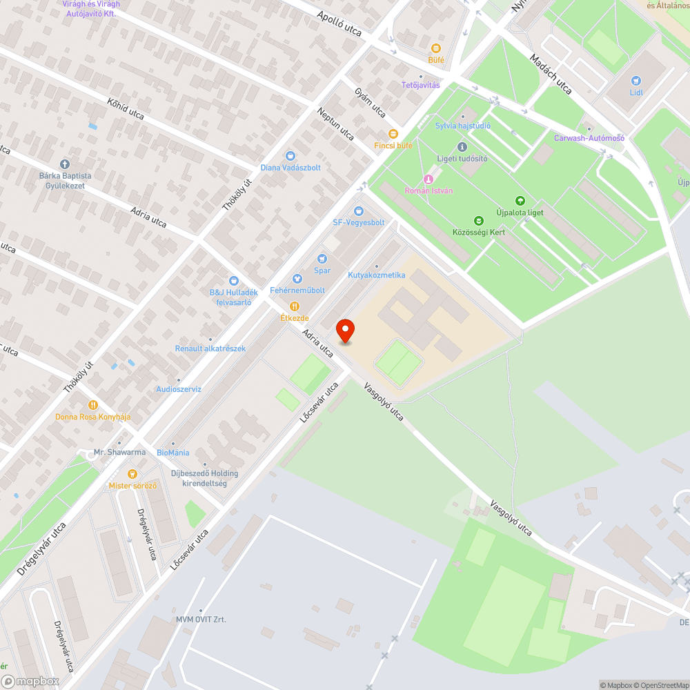 Elhagyott Daewoo bejelentés helye