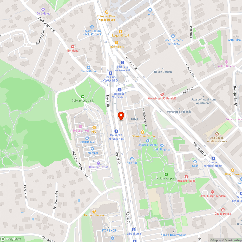 Elhagyott Lada bejelentés helye