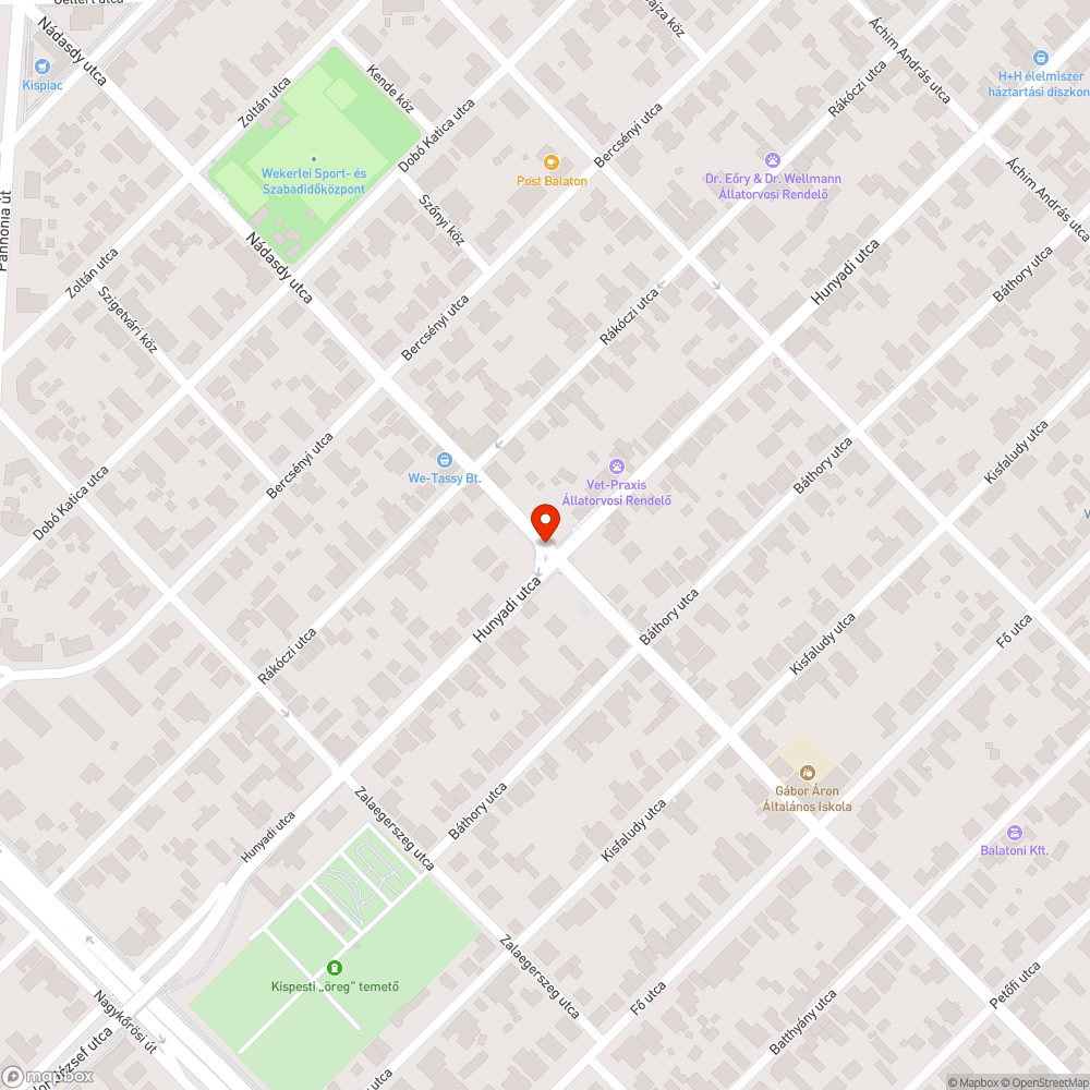 Részben megállt óra bejelentés helye