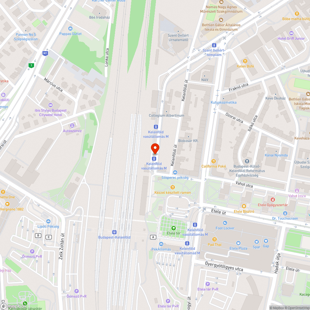 4-es metró szerelvény hiba bejelentés helye