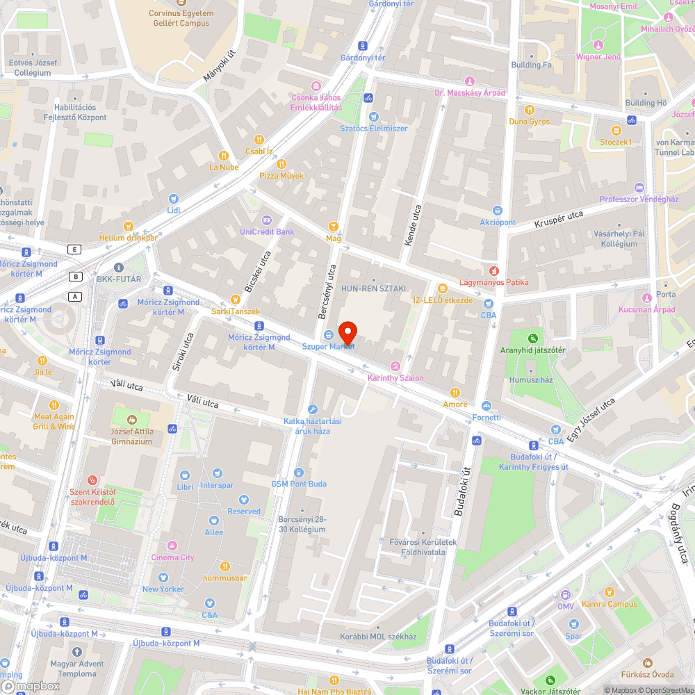 Huplis fedél bejelentés helye