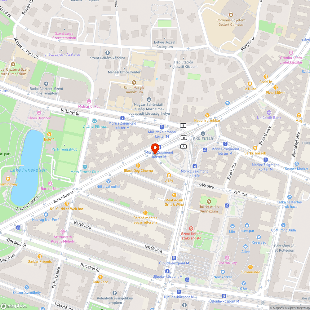 Zebra bejelentés helye