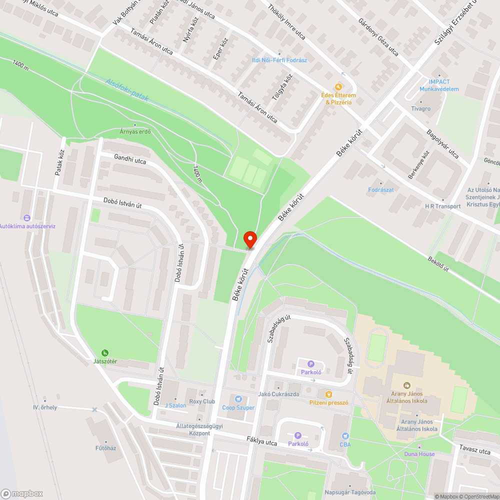 méretes aszfalthiányok bejelentés helye