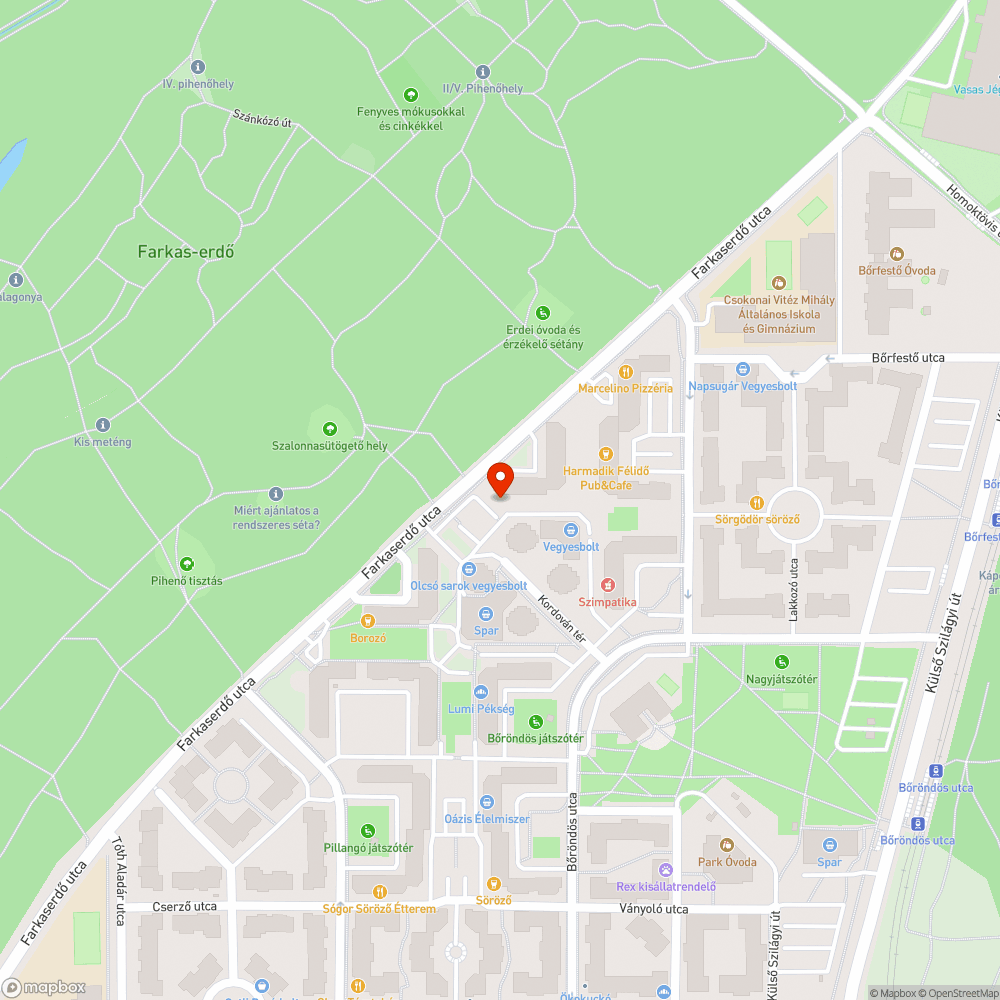 Botlásveszélyes aknafedél bejelentés helye