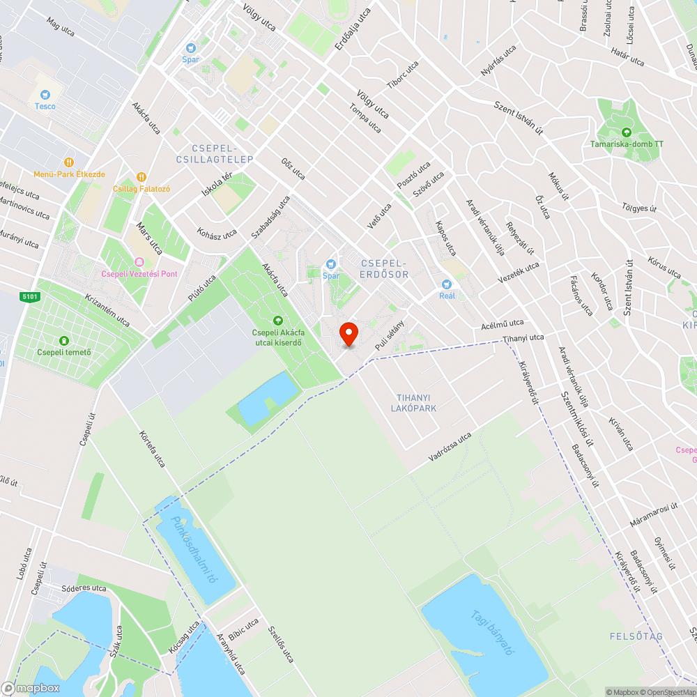 Kidöntött korlát bejelentés helye