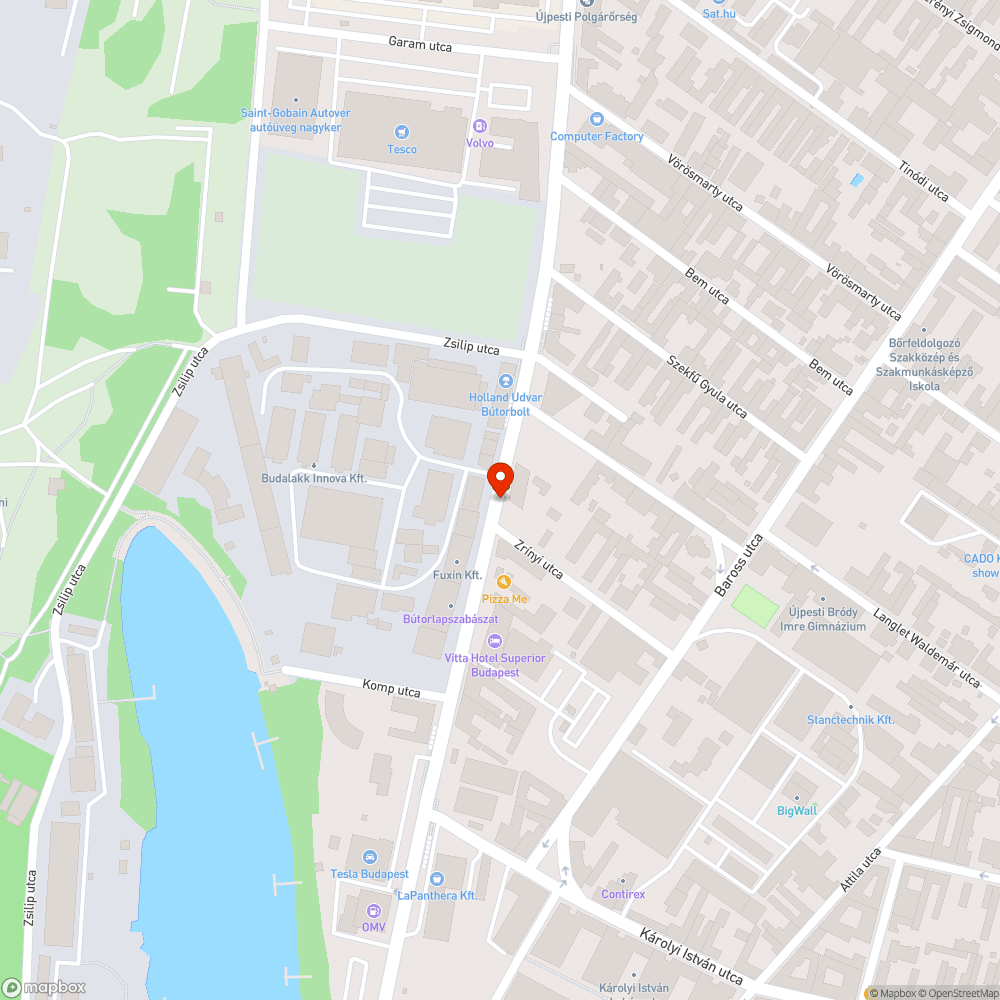 Hiányzó fa bejelentés helye