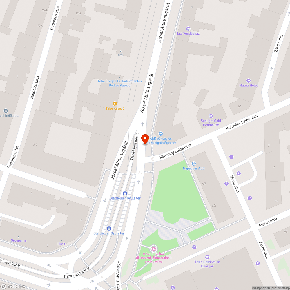 Eldugult csatorna lefolyó bejelentés helye