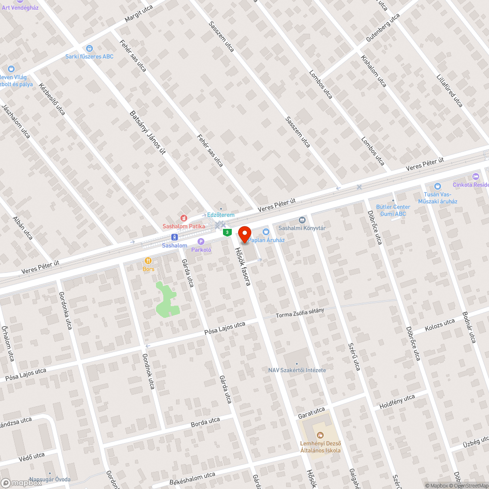 Elferdült, balesetveszélyes korlát bejelentés helye