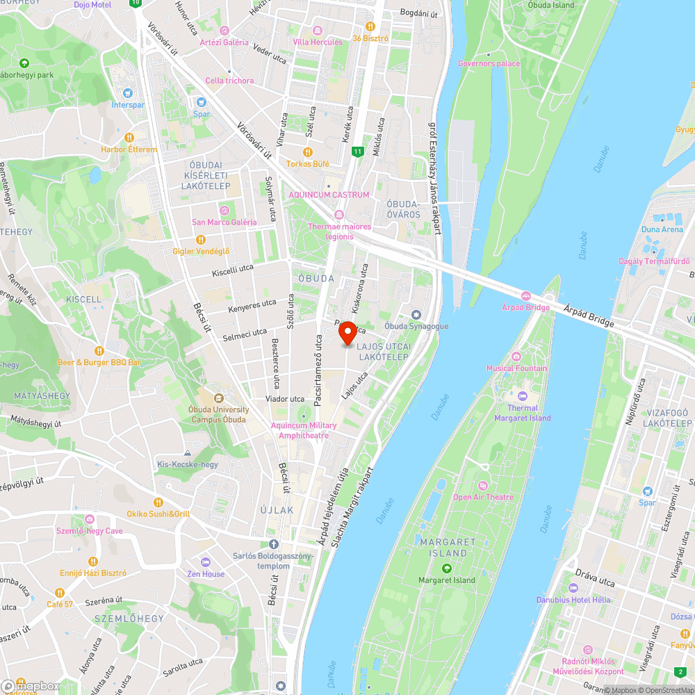 III. Fényes Adolf utcai kátyúk bejelentés helye