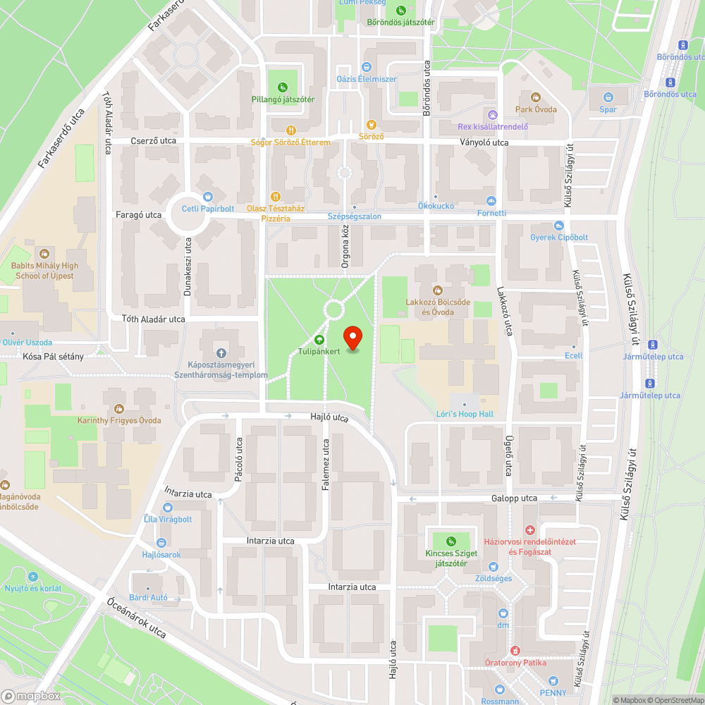 Közvilágítás hiánya bejelentés helye