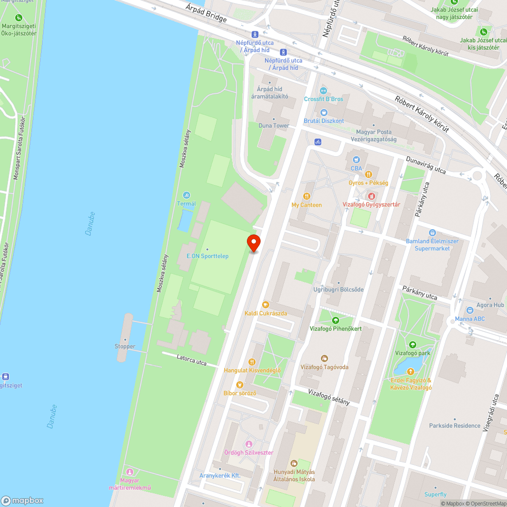 Elhagyott autó bejelentés helye