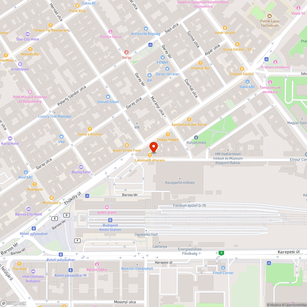 Elhajlott kuka bejelentés helye