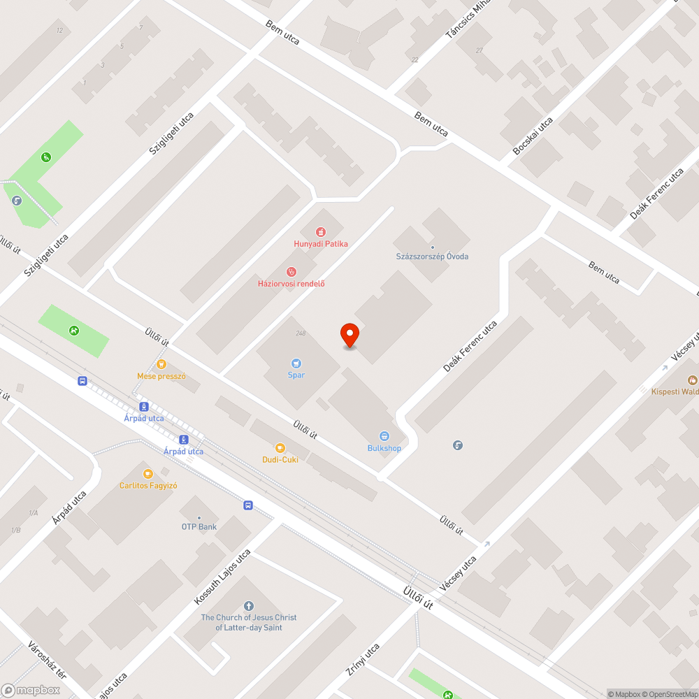 Letört faág bejelentés helye