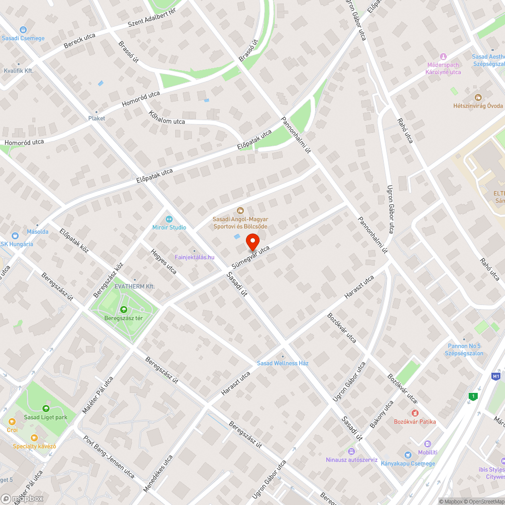 Járhatatlan járda a Sümegvár utcában bejelentés helye