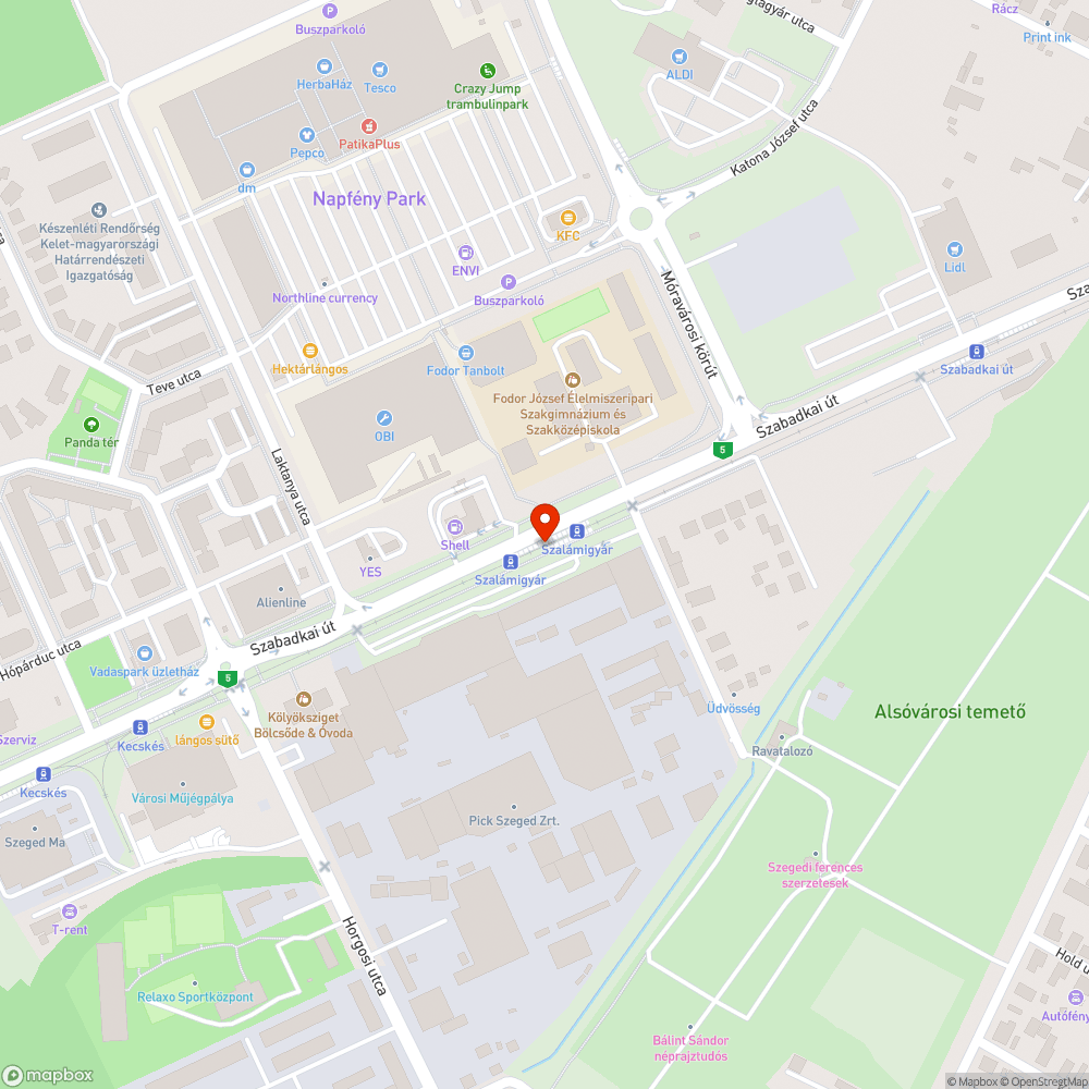 Hiányzó facsemete bejelentés helye