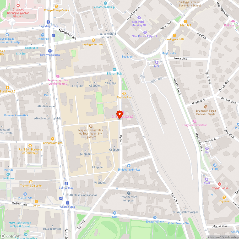 Elhagyott Opel bejelentés helye