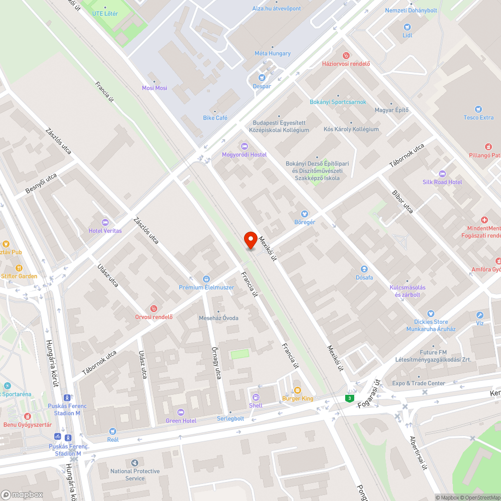 Hangos vonat kürt bejelentés helye