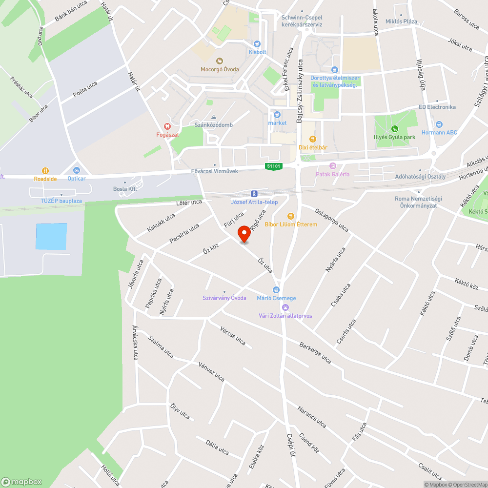 Beláthatatlan az út a kereszteződésben bejelentés helye