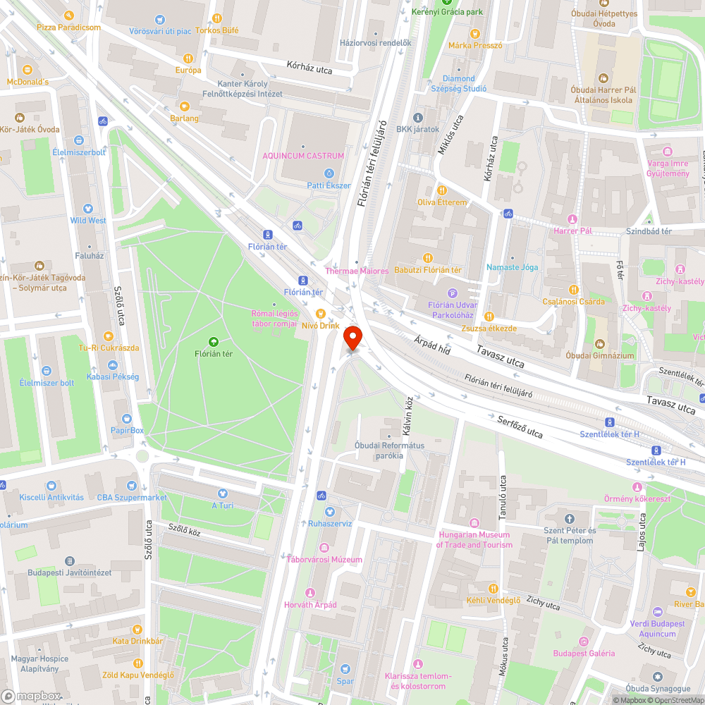 Térkövek között burjánzó gaz bejelentés helye