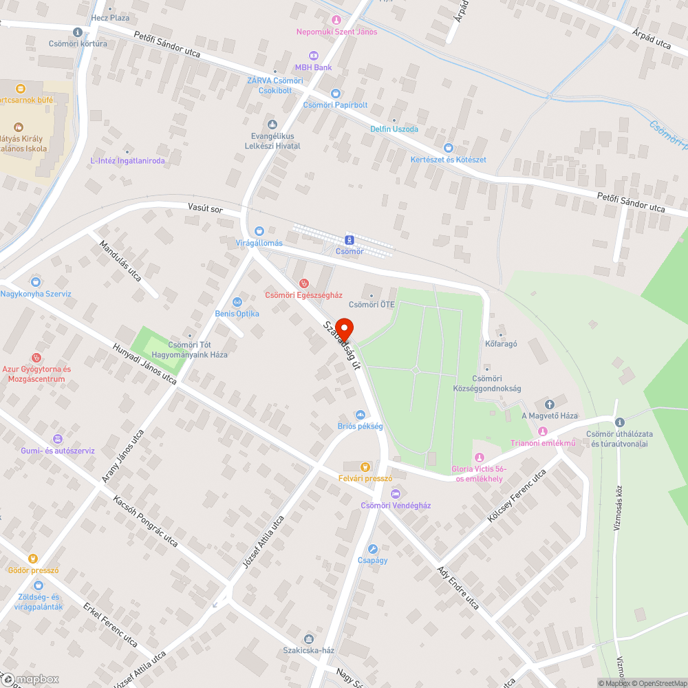 Föld, szemét bejelentés helye