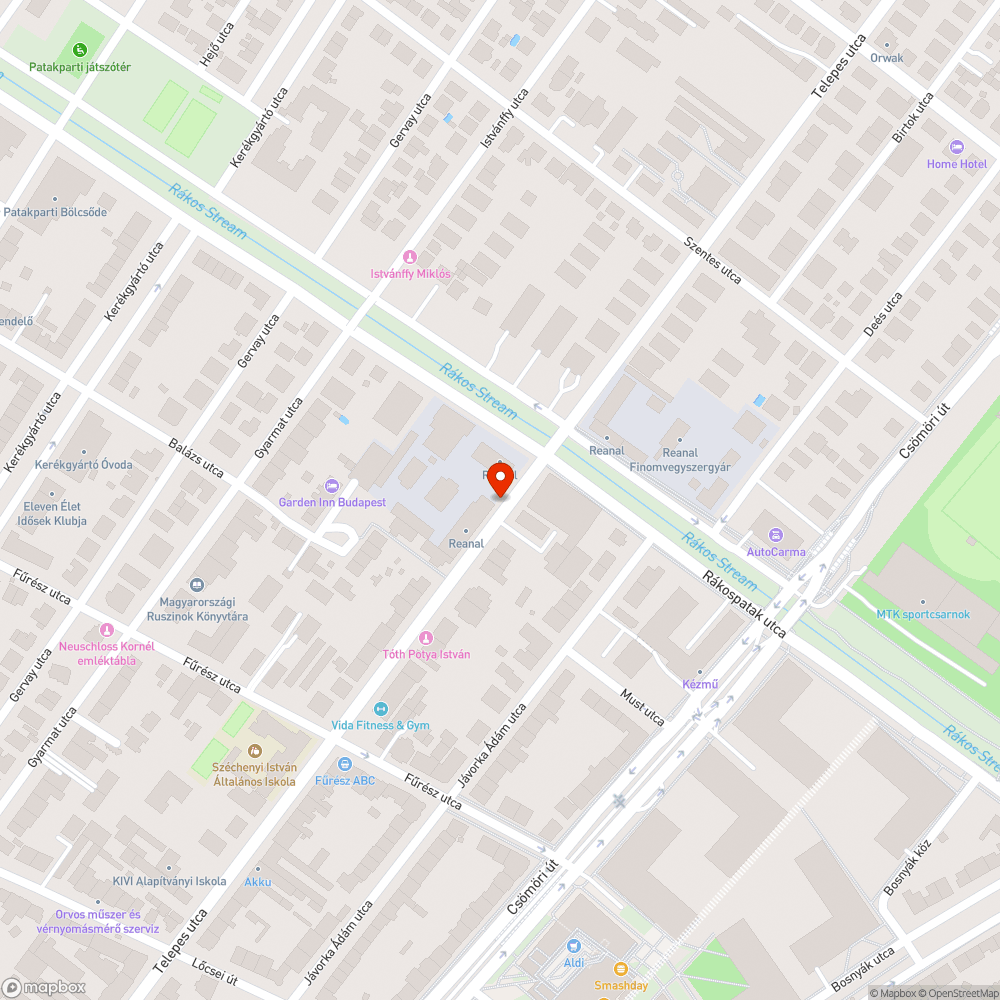 Szemetes járda bejelentés helye