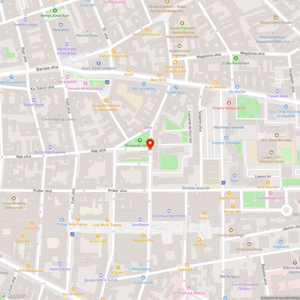 Elhagyott hűtő bejelentés helye