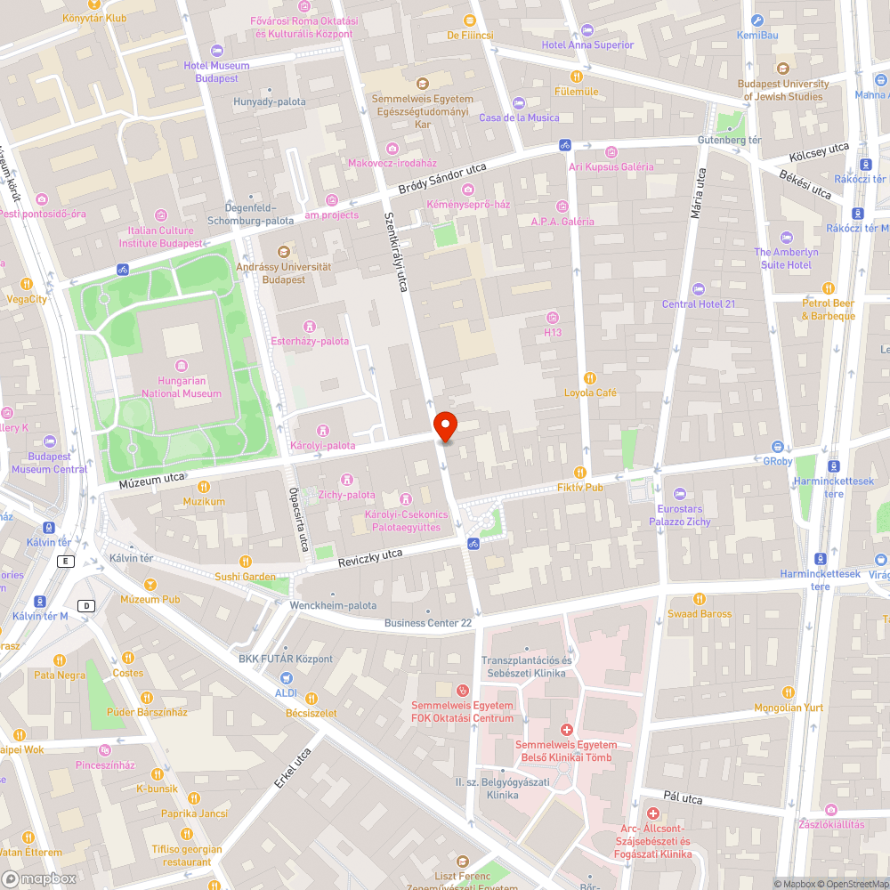 Józsefváros újjáépül bejelentés helye