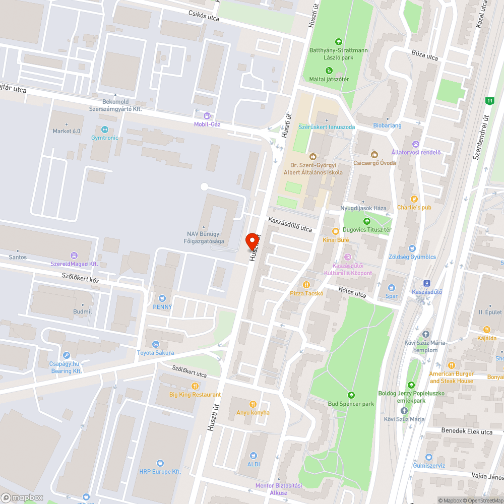 Kinnt felejtett tábla bejelentés helye