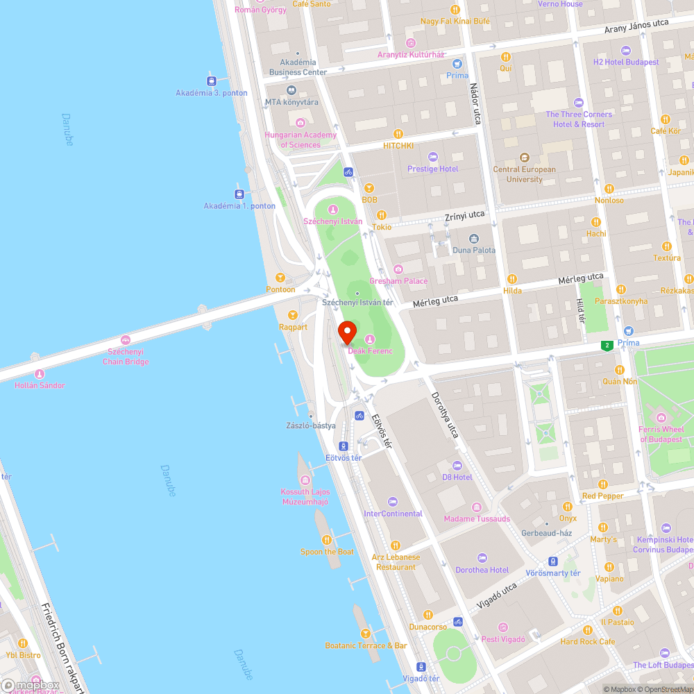 Graffiti a Széchenyi István téren bejelentés helye