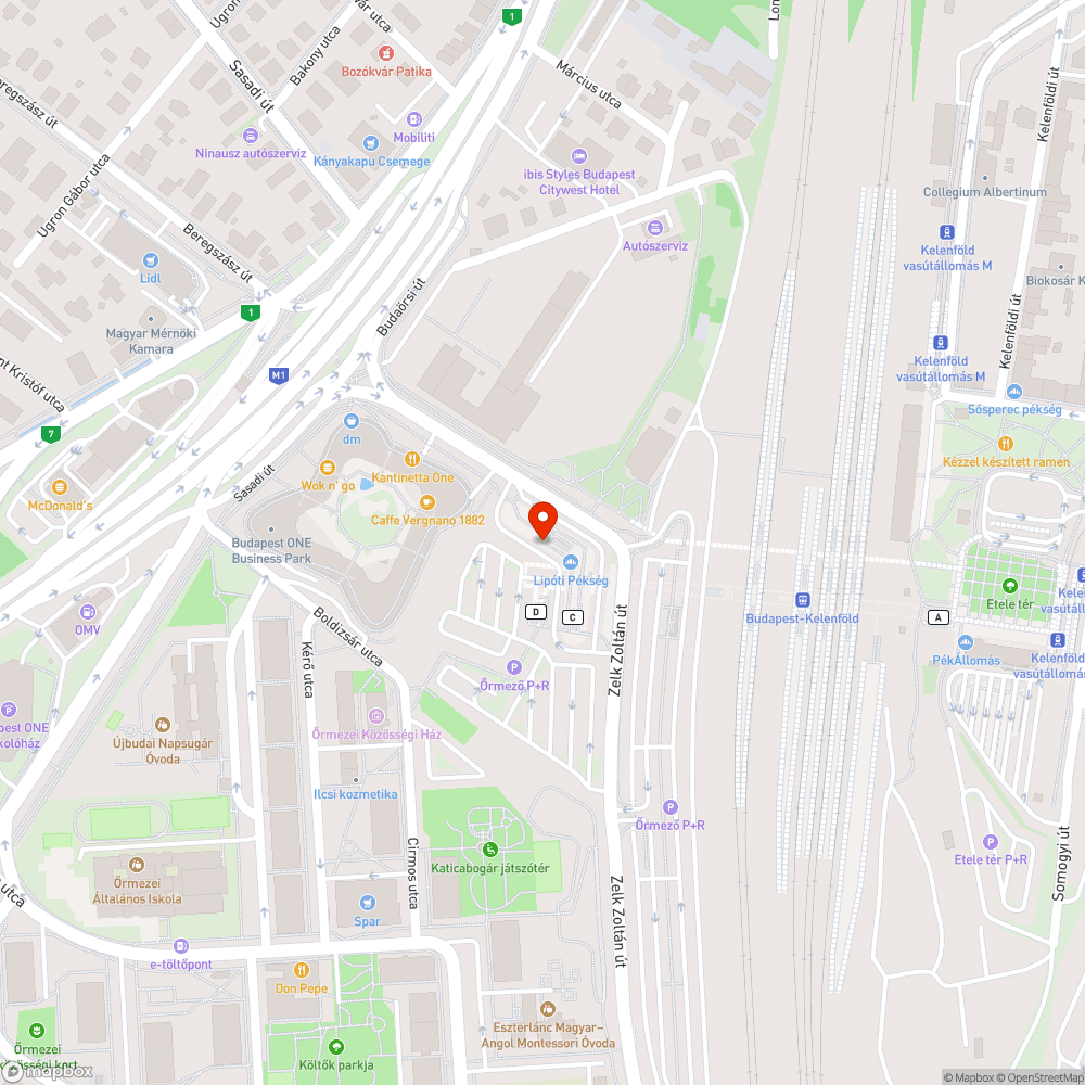 Elhagyott Ford bejelentés helye