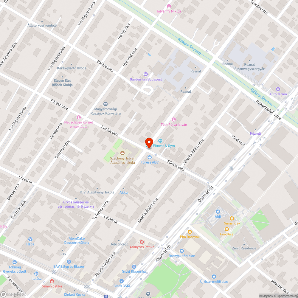 Lekopott zebra bejelentés helye